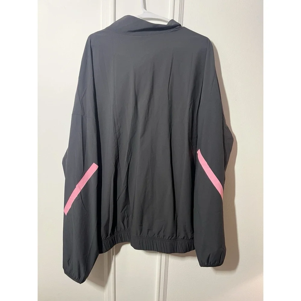 Adidas Liverpool FC Training Jacket Mens XL Black Teal Pink Full Zip NWT LFC